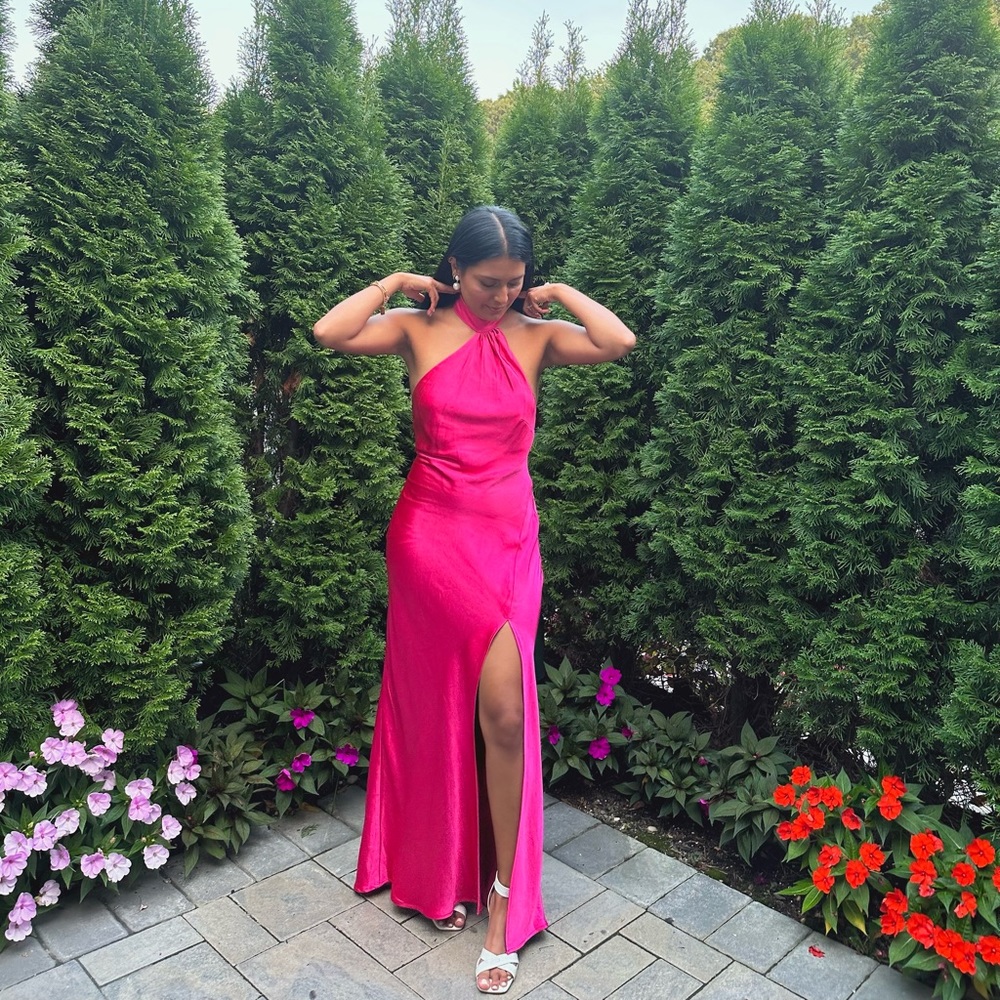 Beautiful pink cocktail dress